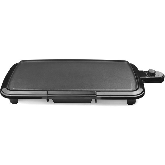 Dishwasher-Safe 20" Black Griddle with Adjustable Temperature Control - Picture 2 of 5